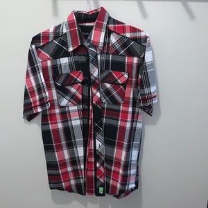 Plaid shirt  by Knockout Jean NWOT*